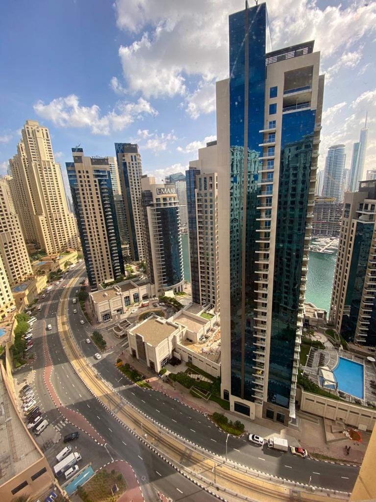 Les tours de Dubai Marina